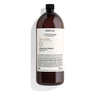 Eco-Refil Shampoo de Aromacologia Força & Volume 500mL